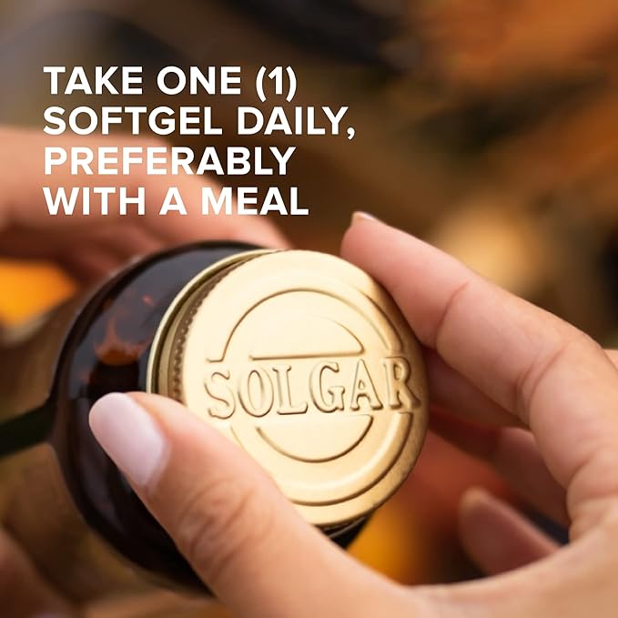 SOLGAR Vitamin E 268 mg (400 IU) 250 Softgels 250 Servings