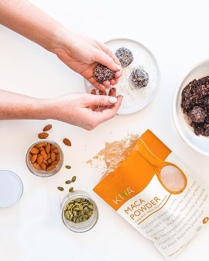 Kiva Organic Maca Powder, Pure Authentic 16 oz