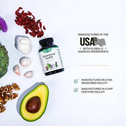 Snap Supplements Cholesterol Health 60 Capsules