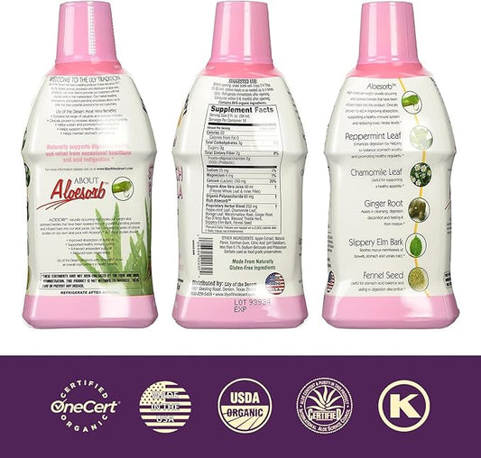 Lily Of The Desert Stomach Formula, 32 Oz
