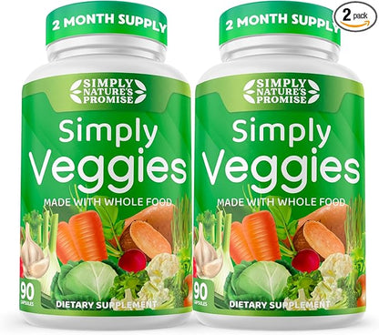 Simply Nature's Promise 90 Veggie 2 Month 18 Different 100% Soy