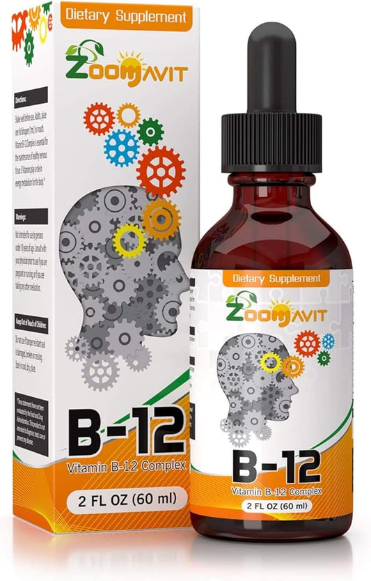 Vitamin B Complex Liquid Drops B2, B3, B3, B5, B5, B6 B6 & B12 -