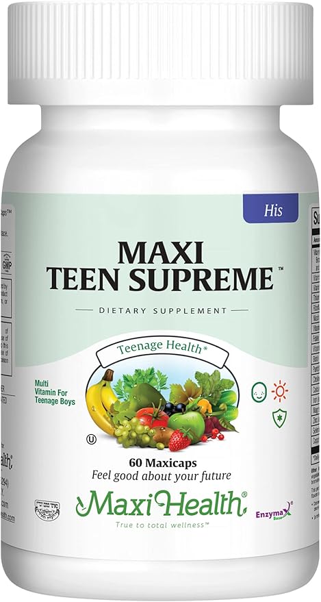 Maxi Health Teen Supreme HIS Vitamins 12-17 -