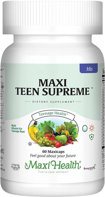 Maxi Health Teen Supreme HIS Vitamins 12-17 -