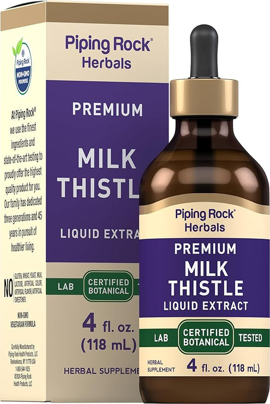 Piping Rock Milk Thistle Seed Extract 4 fl