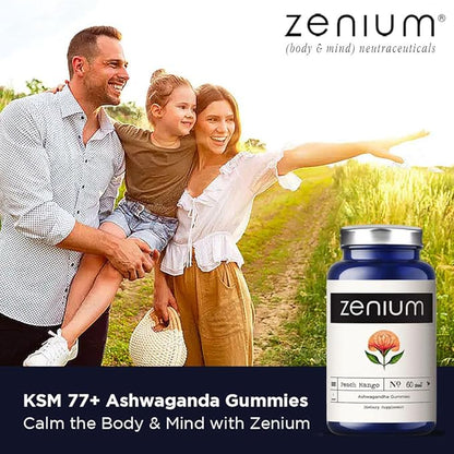 Ashwagandha 3,000mgs Gummy KSM-77+ High 10% Withanolide 60 Count