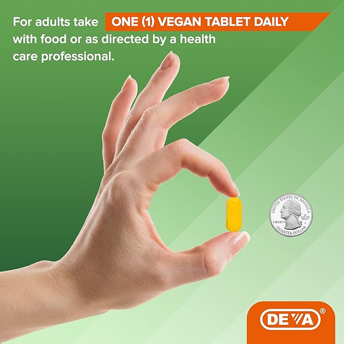 DEVA Vegan Glucosamine MSM & CMO, CMO, Turmeric Extract, Boswellia Extract with Non Animal Ingredients, 90 Tablets