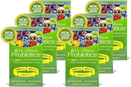 Dr. Ohhira's Probiotics Original Formula, 60 (6 Pack)