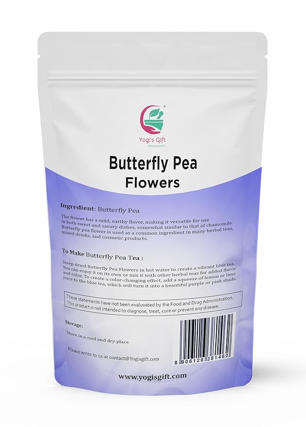Butterfly Pea Flower Dried 1 LB