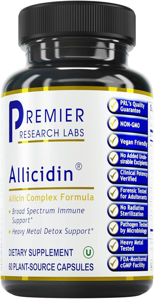 Premier Research Labs Allicidin 60 Vegetarian