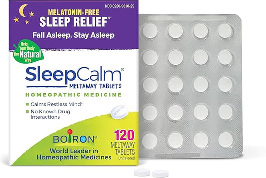 Boiron SleepCalm Tablets Sleep Aid 120 Count