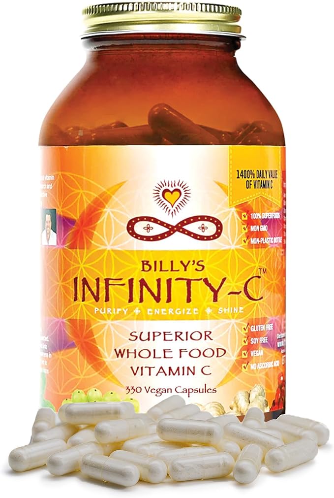 Infinity-C Organic Vitamin C Capsules 1000mg | (30 servings)