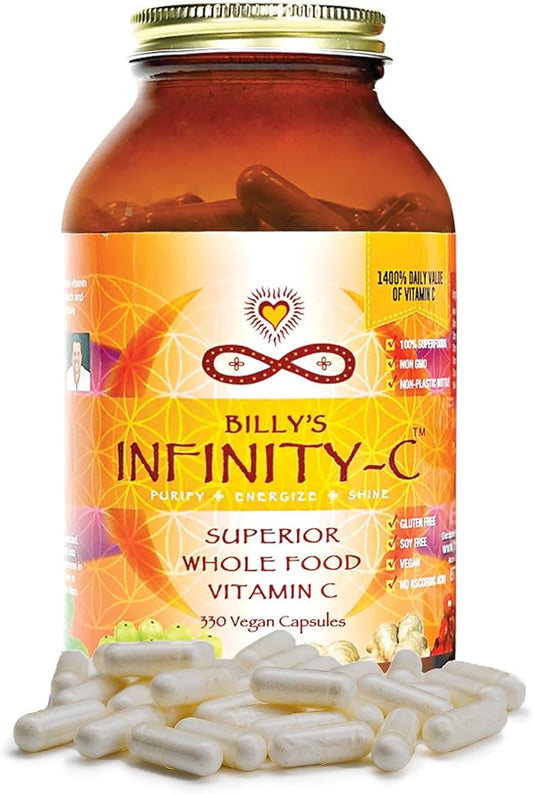 Infinity-C Organic Vitamin C Capsules 1000mg | (30 servings)