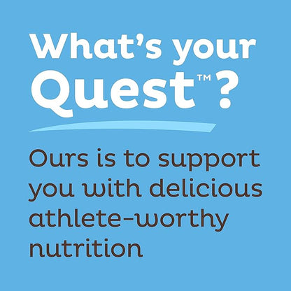 Quest Nutrition Mini Cookies & Cream Protein Bars, 8g Protein, 1g Sugar, 2g Net Carbs, Gluten Free, 14 Count