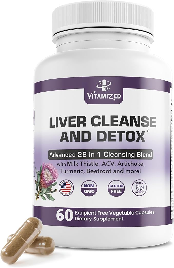 Liver Cleanse Detox & Repair 28-in-1 Advanced 60 Pills