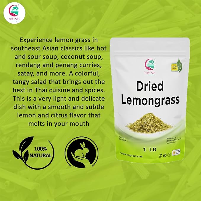 Dried Lemongrass 1 LB