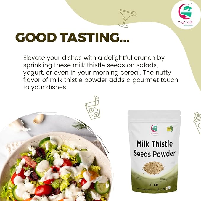 Milk Thistle Seed Powder 1 LB