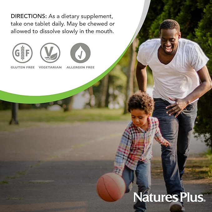 NaturesPlus Vitamin E Chewable 400 iu, 90 Vegetarian 90 Servings