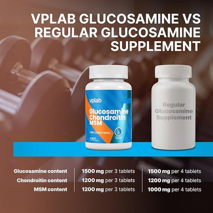 VPLab Glucosamine Chondroitin MSM Complex 2KCl, Chondroitin 90