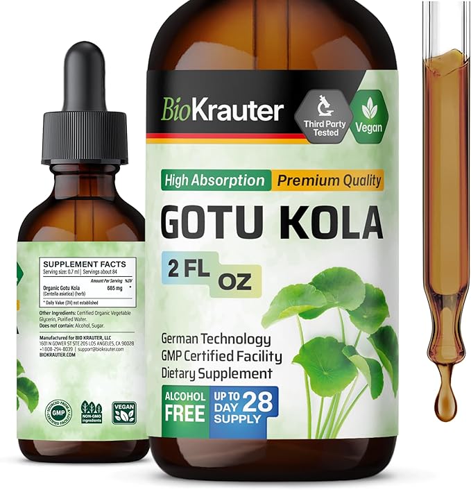 Gotu Kola Tincture 2 Fl.Oz.
