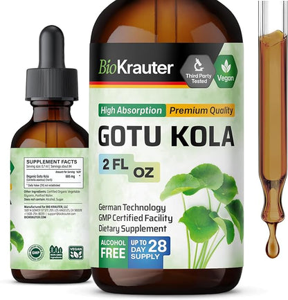 Gotu Kola Tincture 2 Fl.Oz.