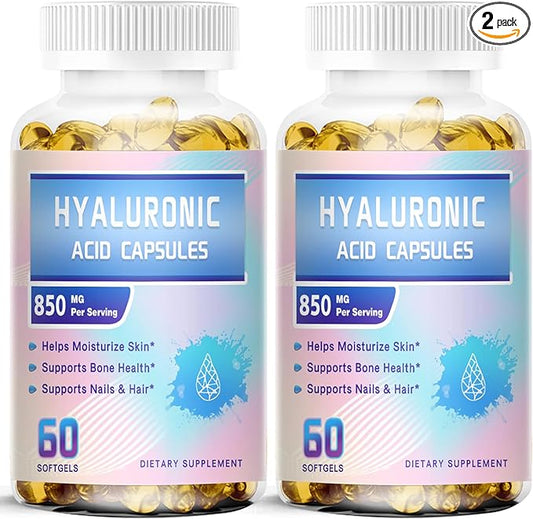 Hyaluronic Acid Supplements, 850mg High Bioavailable