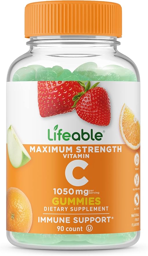 Lifeable Vitamin C 90 Gummies (1050 mg)