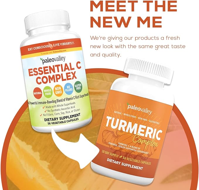 Paleovalley - Organic Turmeric Complex - 56 Vegetarian