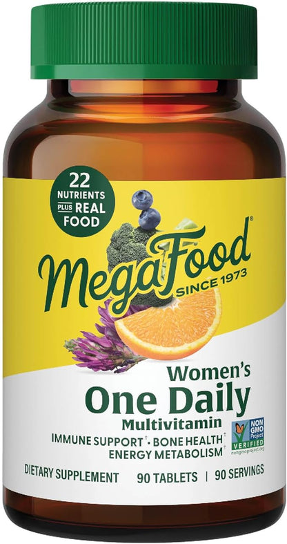 MegaFood Women's One Daily Multivitamin for Women 90 Tabs