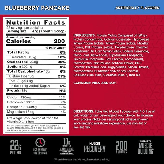 BSN SYNTHA-6 Whey Protein Powder, Milk 28 Servings