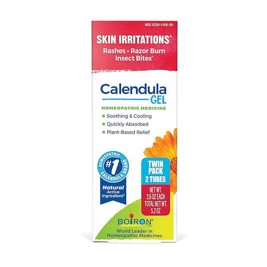 Boiron Calendula Gel for Relief from 5.2 oz (2 Pack 2.6 oz)