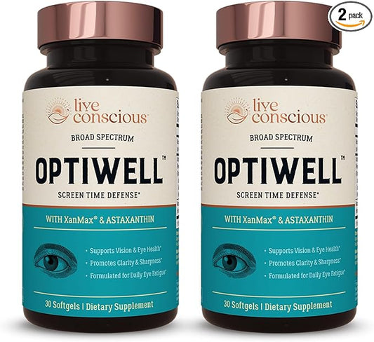 Live Conscious Eye Vitamins Select AREDS 2 Ingredients (2 Pack)