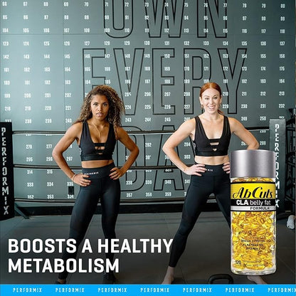 CLA Belly Fat Formula 120 Easy-to-Swallow 3 Fish