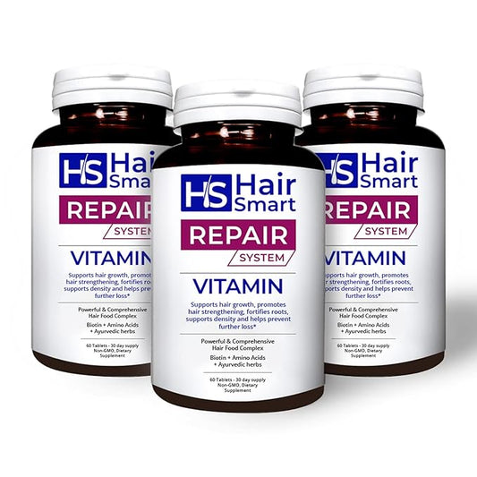 Multi-Vitamin for Hair Growth 100% Herbal 3 Pack 60 Tablets