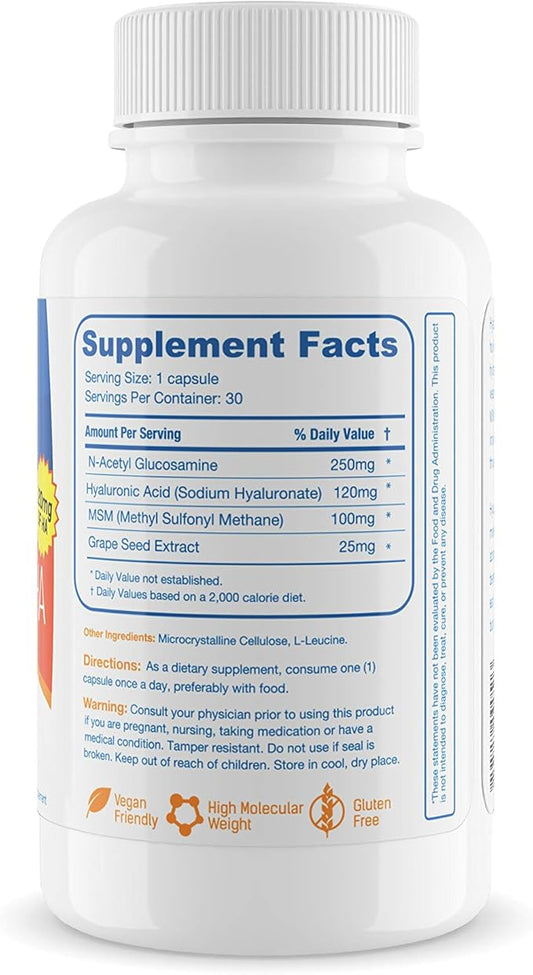 Hyalogic Hyaluronic Acid 120 mg delayed (30 count)