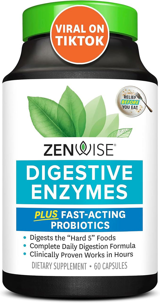 Zenwise Health Digestive Enzymes 60 Count