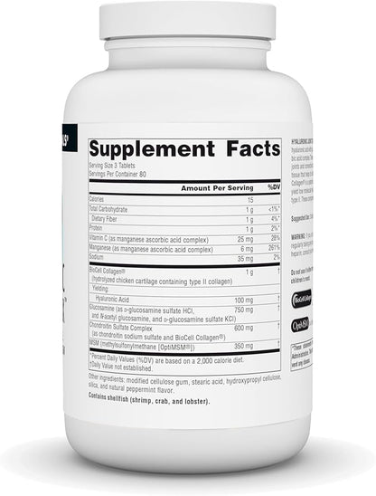 Source Naturals Hyaluronic Joint Complex 240 Tablets