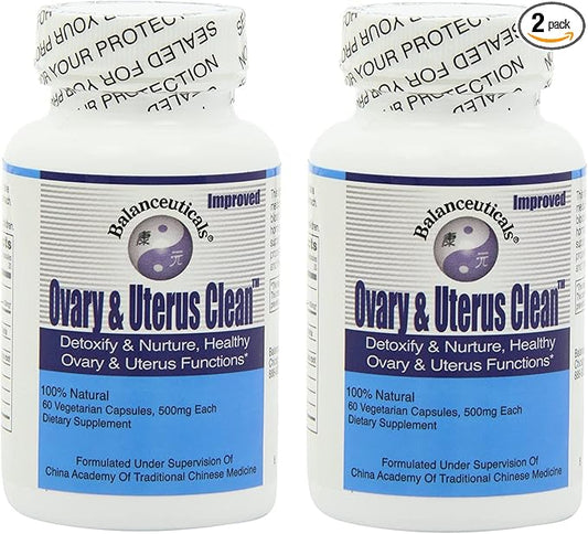 Ovary & Uterus Clean, 500 mg 60-Count Bottle 2)