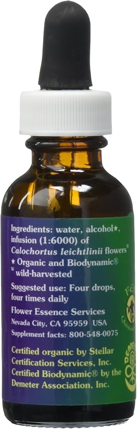 Flower Essence Services Dropper Herbal Supplements, 1 Ounce