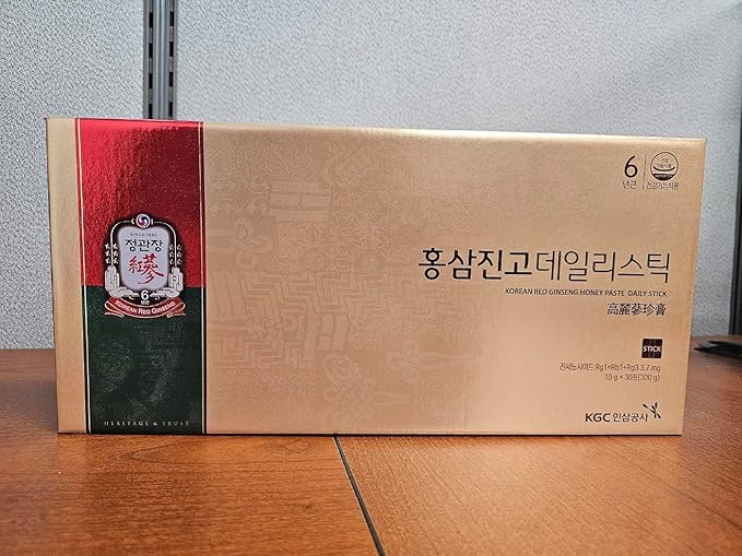 CheongKwanJang Ginseng Honey Sticks with Poria 30 Pack