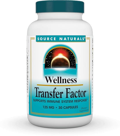 Source Naturals Wellness Transfer Factor, Supports 125mg - 30 Capsules