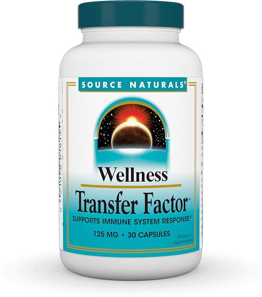 Source Naturals Wellness Transfer Factor, Supports 125mg - 30 Capsules