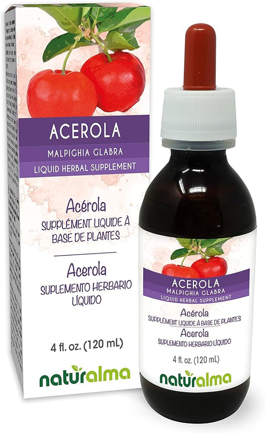Naturalma Acerola (Malpighia glabra) fruit Alcohol-free Tincture 4 fl