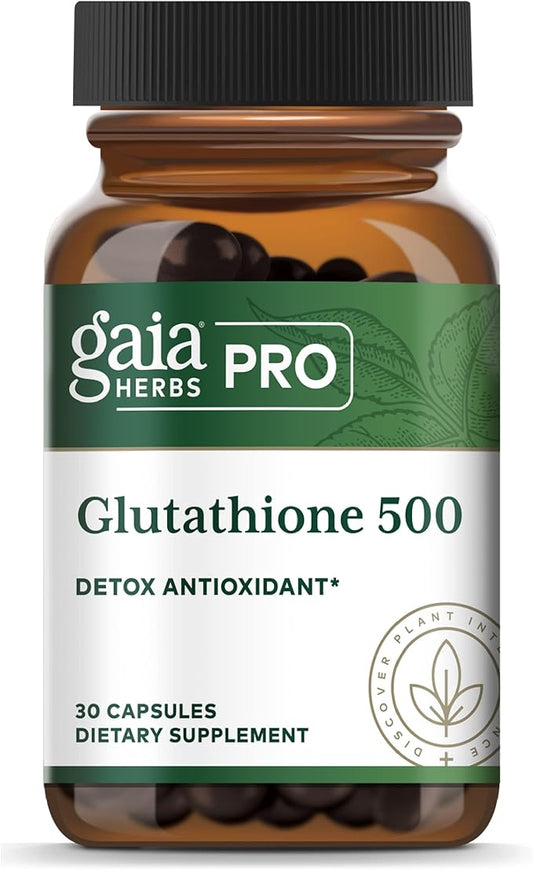 Gaia Herbs Pro Glutathione 500 30 Capsules (30 Servings)