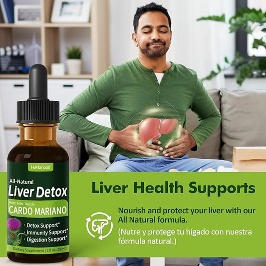 Milk Thistle Liver Detox Drops 2oz
