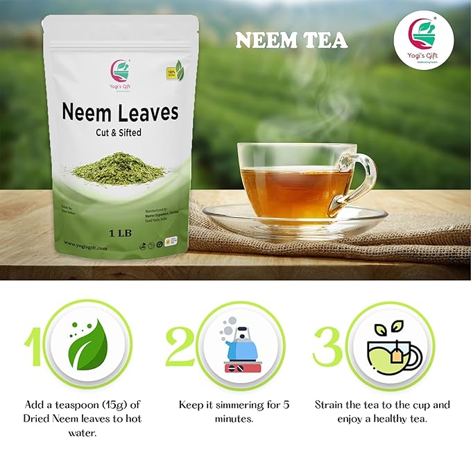 Neem Leaf 1 LB 100% Natural