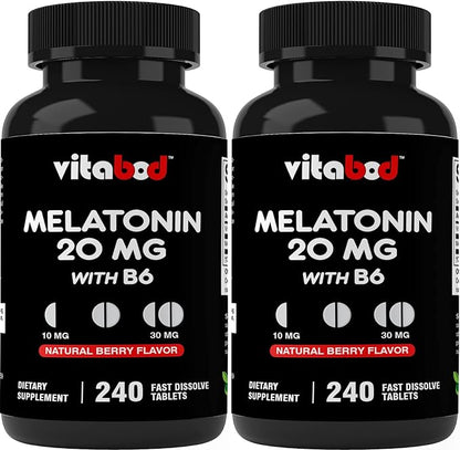 Melatonin 20mg - 240 Fast Dissolve 240 Count 2)