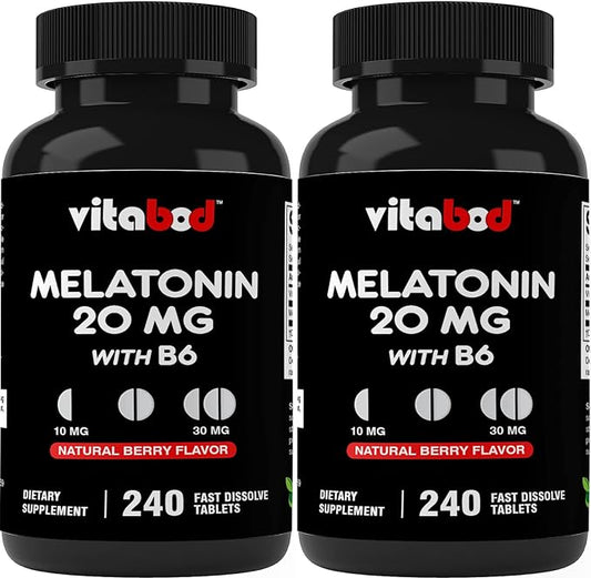 Melatonin 20mg - 240 Fast Dissolve 240 Count 2)
