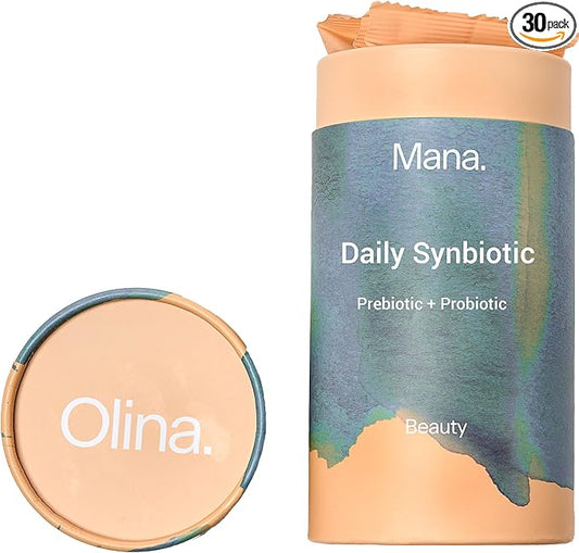 Mana Probiotic Beauty Synbiotics Supplements 30 Count