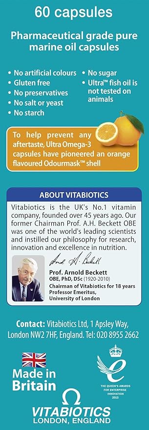 Ultra Omega 3 High Potency 60